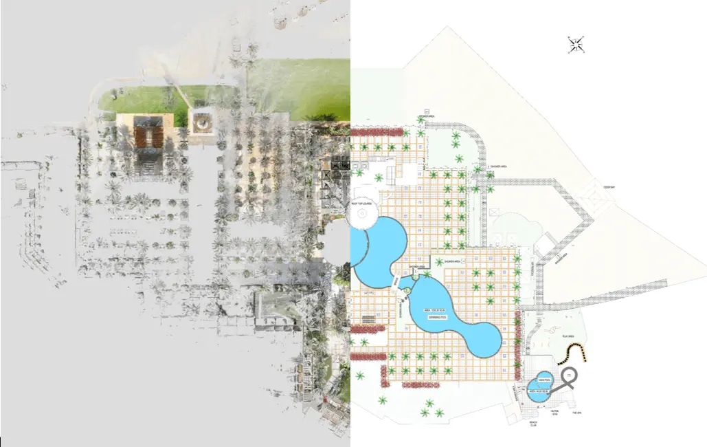 2D Civil As-Built from 3D Scan Data